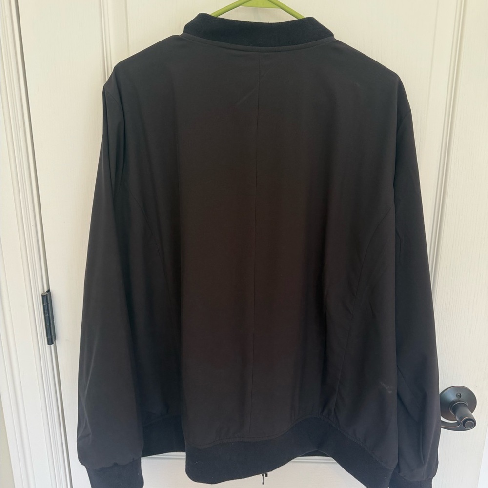 Banana Republic bomber jacket black like new - Picture 5 of 6